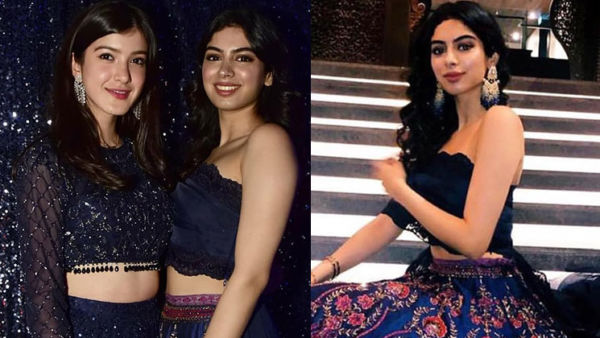 Khushi Kapoor And Shanaya Kapoor Rock The Traditional Looks As They