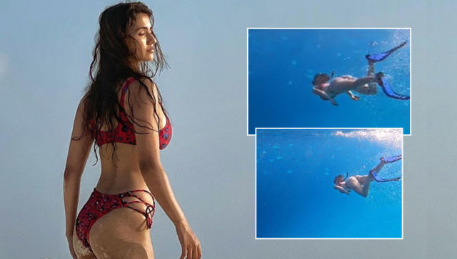 Disha Patani Swims Like A Mermaid Underwater In Maldives Check Out Her