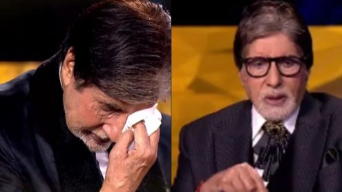 Amitabh Bachchan Gets Emotional While Celebrating St Birthday On Kaun