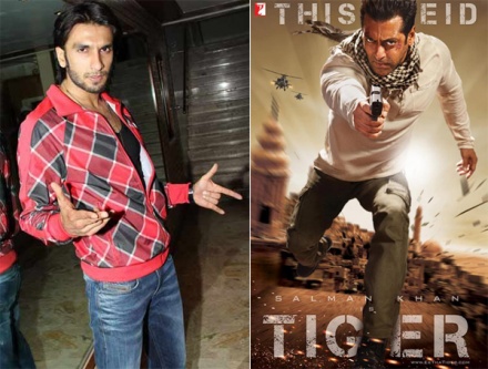 Ranveer Singh Ek Tha Tiger poster
