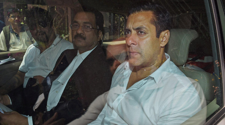 Salman Khan with his lawyer