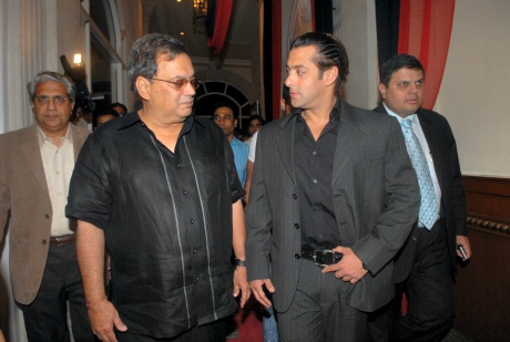 Salman khan with Subhash Ghai