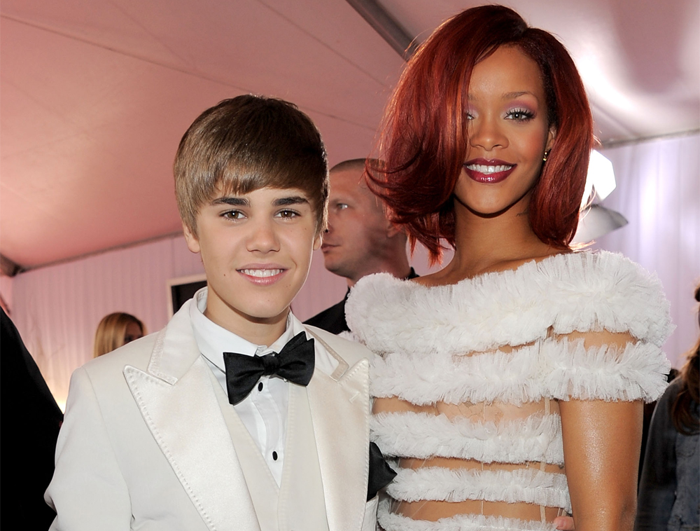 Justin Bieber and Rihanna