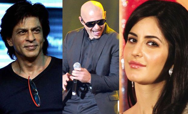 Shahrukh Khan, Katrina Kaif and Pitbull