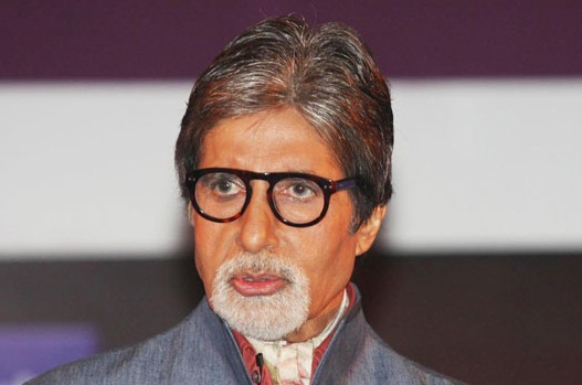 Amitabh Bachchan serious look
