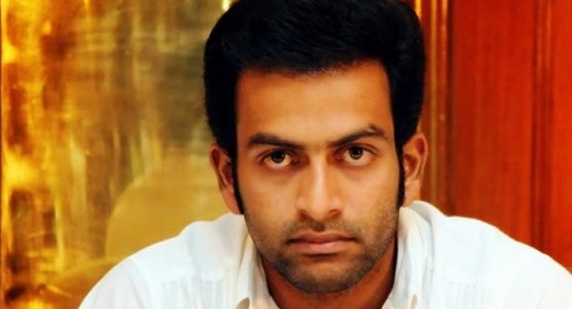 Prithviraj in angry look