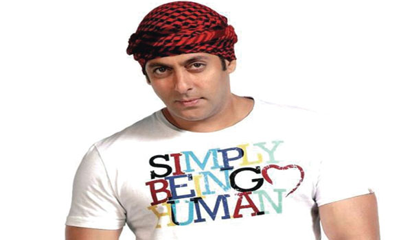 Salman Khan in Being Human T-shirt