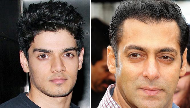 Salman Khan with Sooraj Pancholi