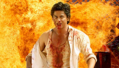 Shahrukh Khan angry