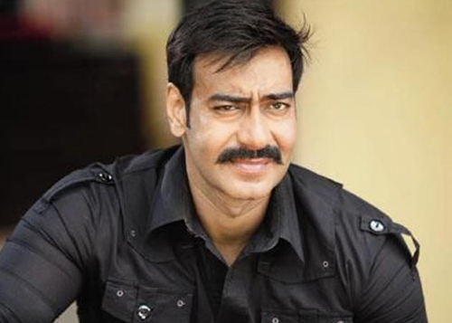 Ajay Devhnn in mustache
