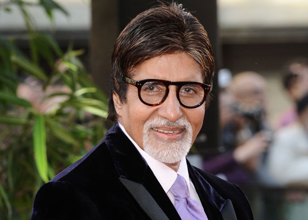 Amitabh Bachchan in black tuxedo
