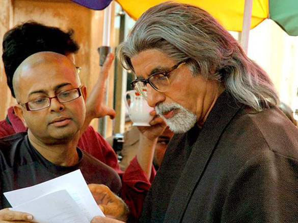 Amitabh Bachchan with Rituparno Ghosh