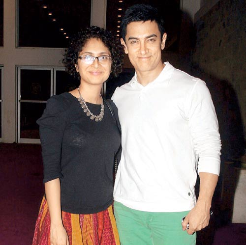 Kiran Rao with Aamir Khan