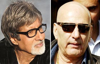 Amitabh Bachchan and Feroz Khan