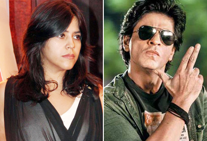 Shahrukh Khan and Ekta Kapoor