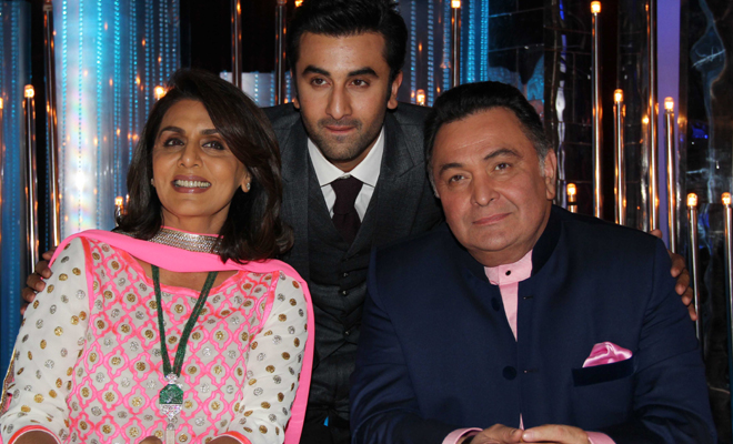 Ranbir Kapoor with his Parents