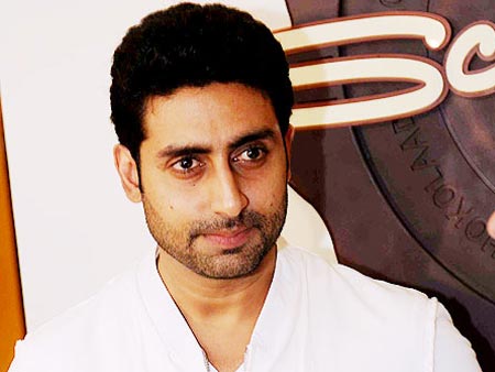 Abhishek Bachchan white shirt