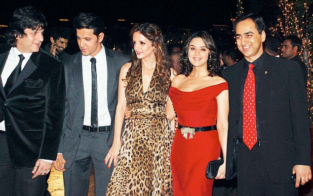 Sussanne's surprise birthday party given a miss by Hrithik's mother