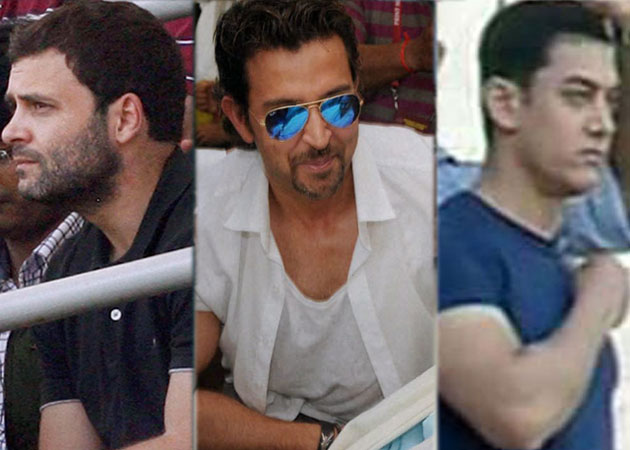 Hrithik Roshan, Aamir Khan and others cheer Sachin at Wankhede