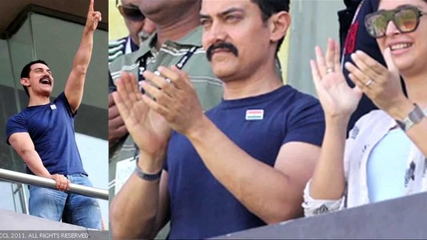 Aamir Khan in Wankhede stadium