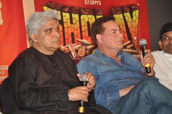 Salim Khan with Javed Akhtar