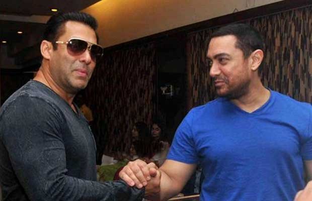 Aamir Khan with Salman Khan