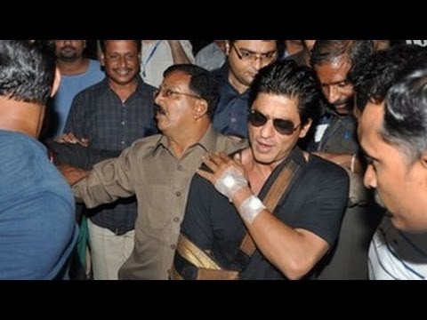 Shah Rukh Khan Injured