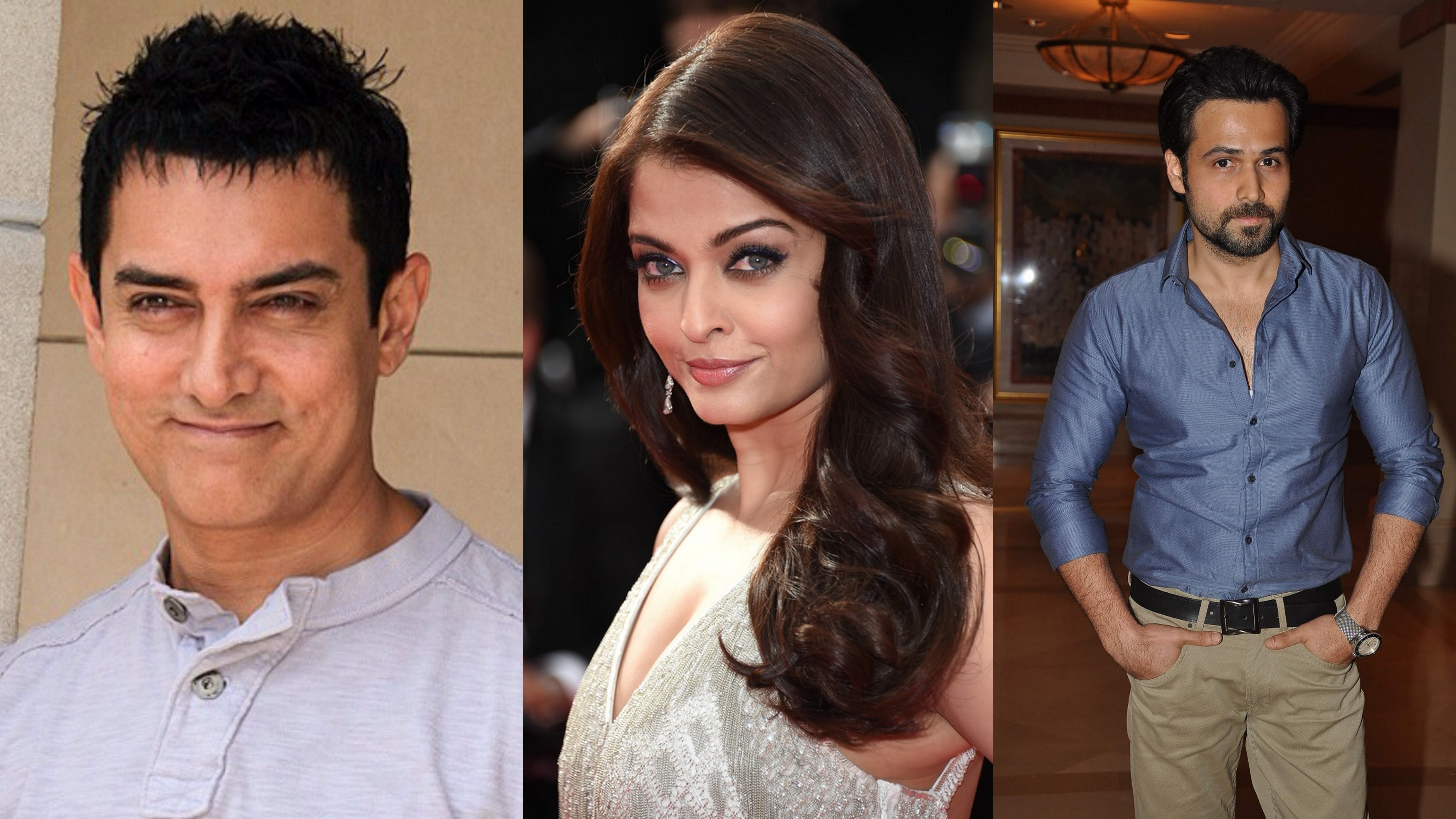 Aishwarya Rai, Aamir Khan and Emraan Hashmi