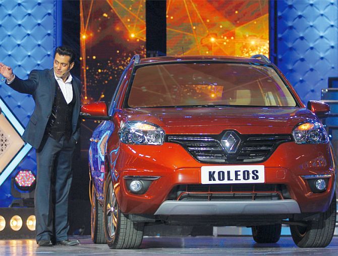 Salman Khan first Renault Koleos