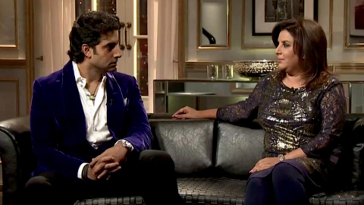 Abhishek Bachchan and Farah Khan