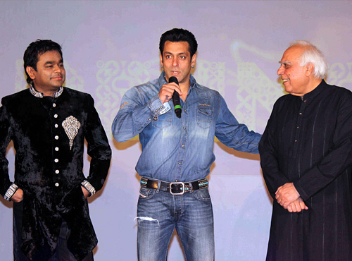 Salman Khan and A R Rahman