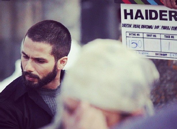Shahid Kapoor gets a sexy buzz for 'Haider'