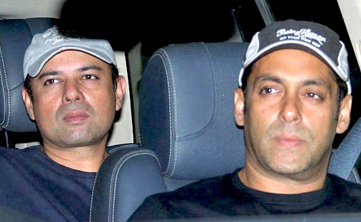 Atul Agnihotri and Salman Khan