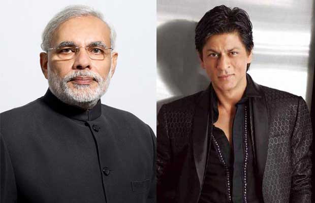 Shah Rukh Khan and Narendra Modi