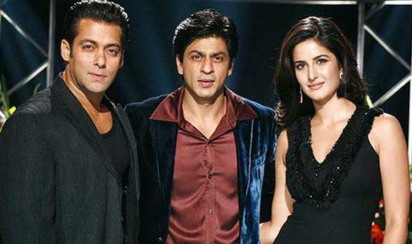Shah Rukh Khan, Salman Khan and Katrina Kaif