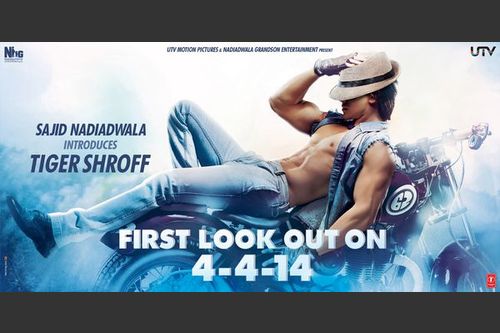 Tiger Shroff's Heropanti' teaser poster