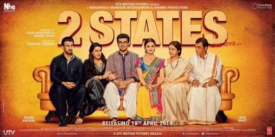 Arjun Kapoor and Alia Bhatt in 2 states