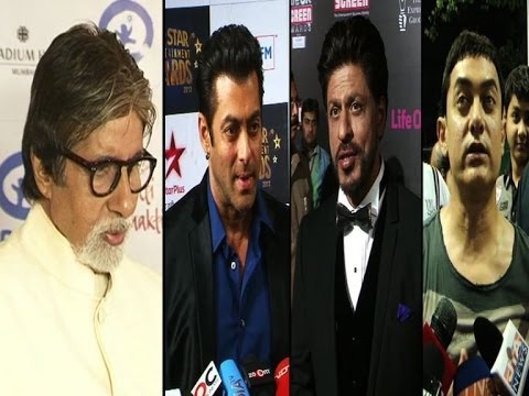 Amitabh Bachchan, Shah Rukh Khan, Aamir Khan and Salman Khan