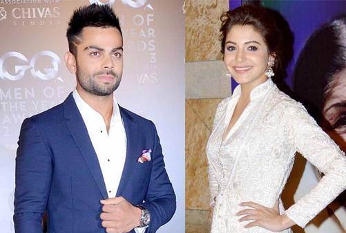 Anushka Sharma and Virat Kohli