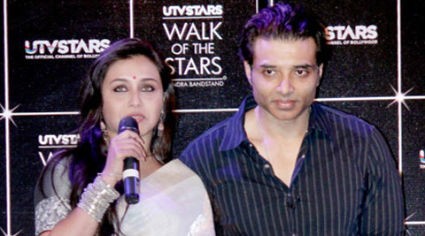 Uday Chopra and Rani Mukerji