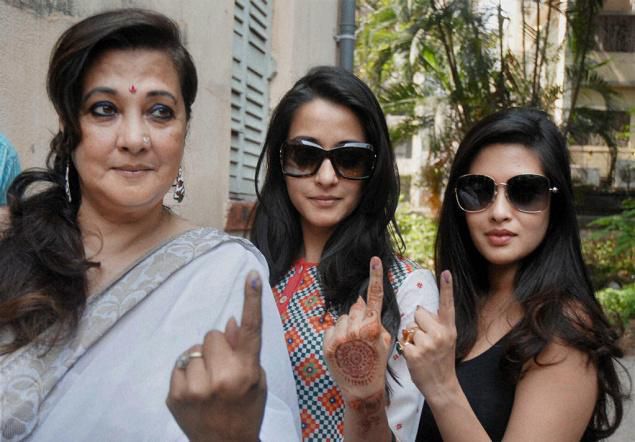 celebrities vote in Bengal
