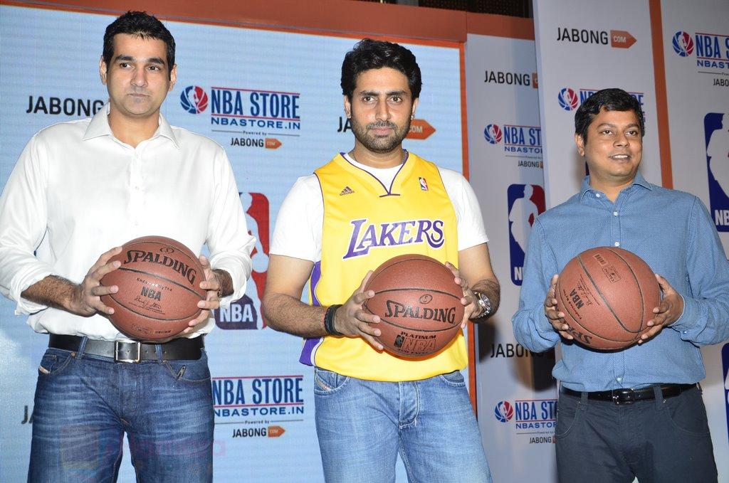 Abhishek Bachchan launch NBA online store