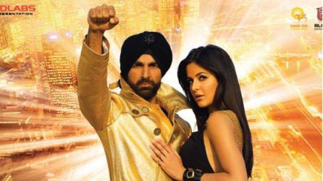Katrina Kaif and Akshay Kumar in 'Singh Is Bling'