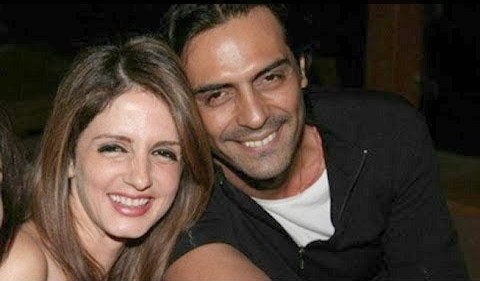 Sussanne Roshan with Arjun Rampal