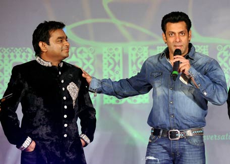 A R Rahman and Salman Khan