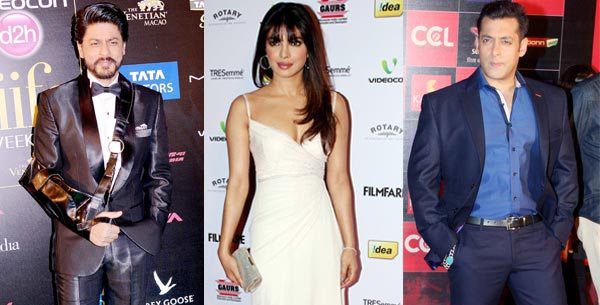 Shah Rukh Khan, Salman Khan & Priyanka Chopra