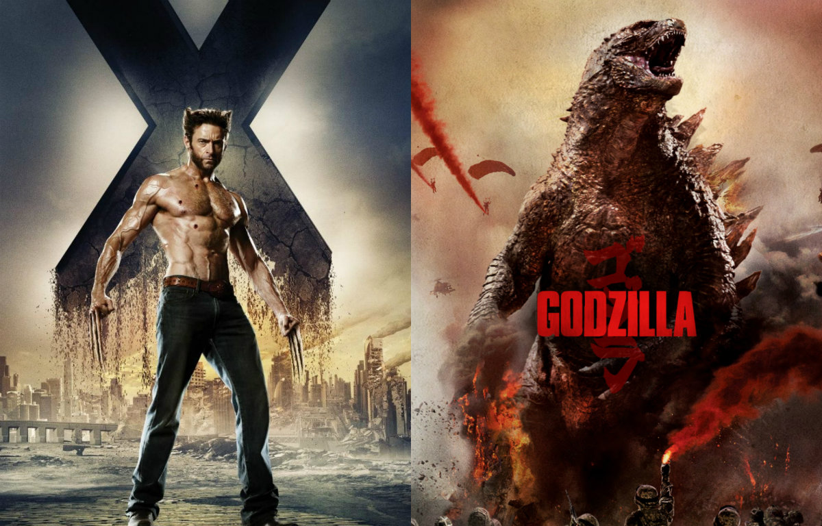 "X-Men" and "Godzilla"