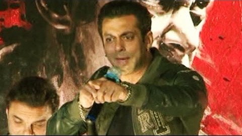 Salman Khan angry on Journalist