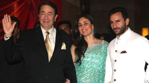 Saif Ali Khan with father-in-law