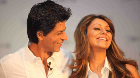 Shah Rukh Khan and wife Gauri